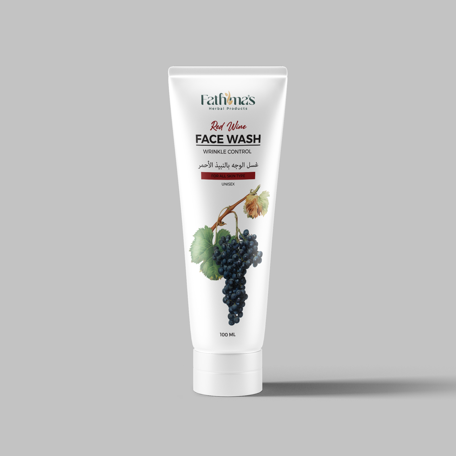 Red wine face wash – 100ml