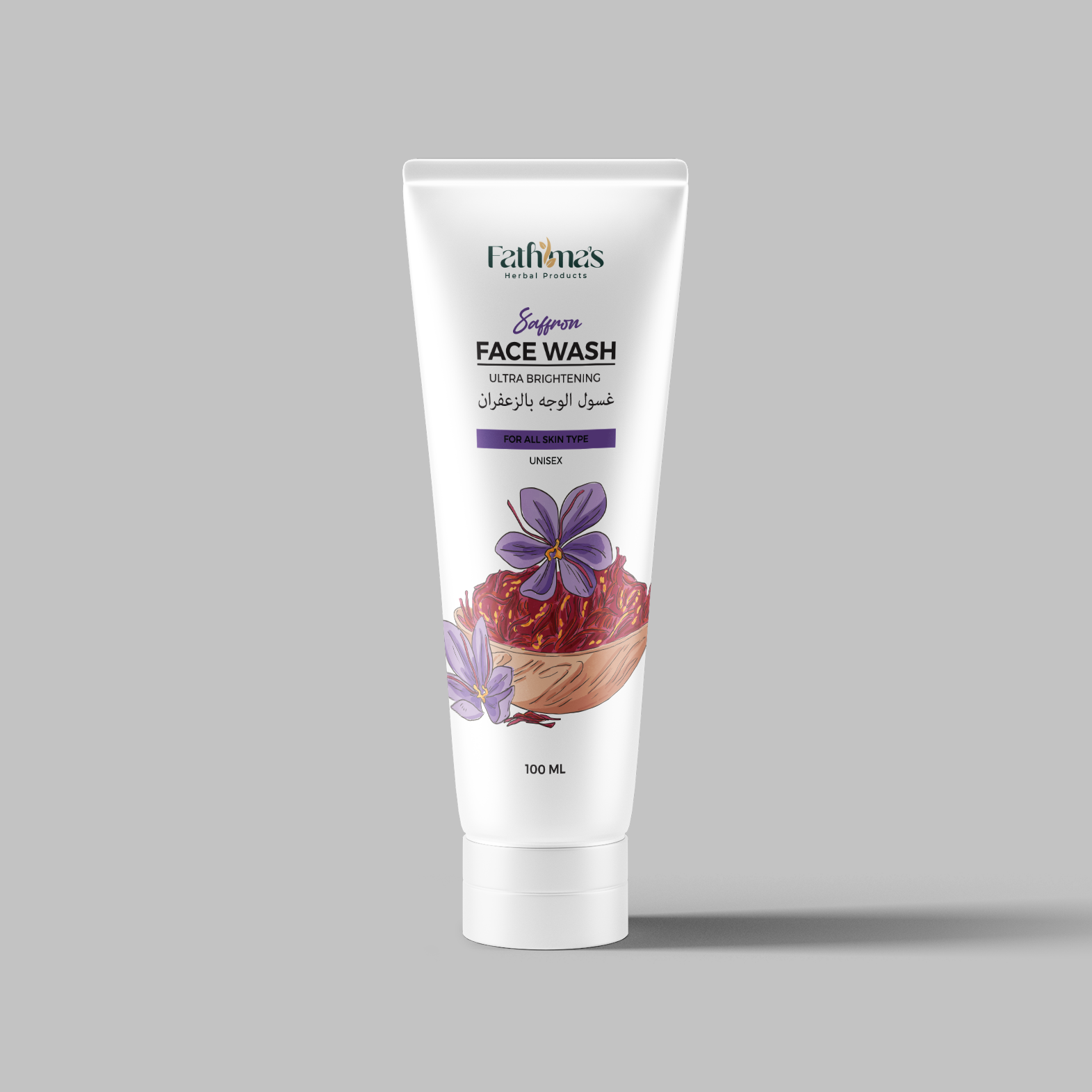 Saffron face wash – 100ml